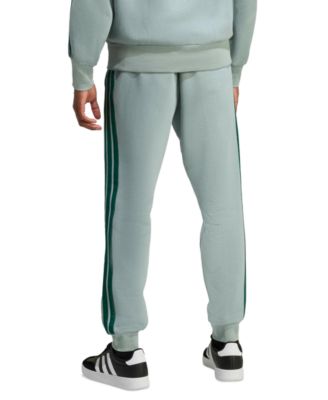 Men's Essentials Regular-Fit 3-Stripes Fleece Joggers