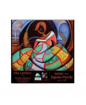 The Quilter 1000 piece Jigsaw Puzzle for Adults