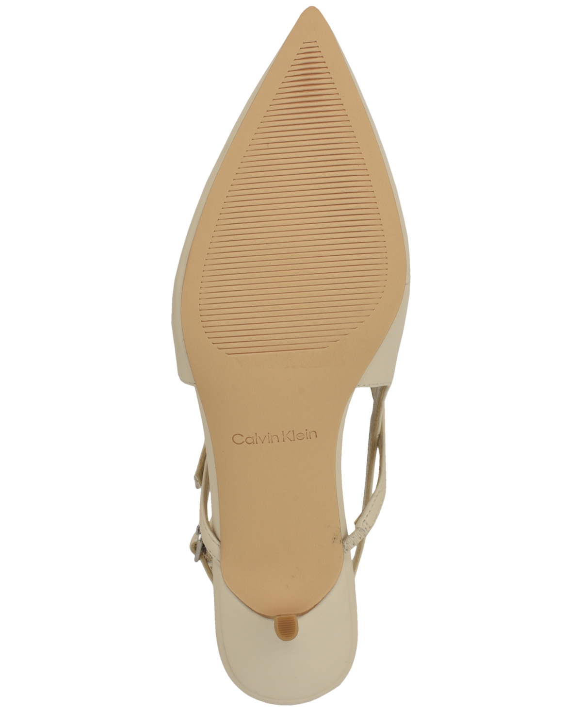 Calvin Klein Women's Vierra Strappy Slingback Kitten Heel Pumps