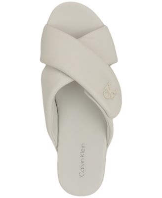 Women's Renley Criss-Cross Flat Slip-On Sandals