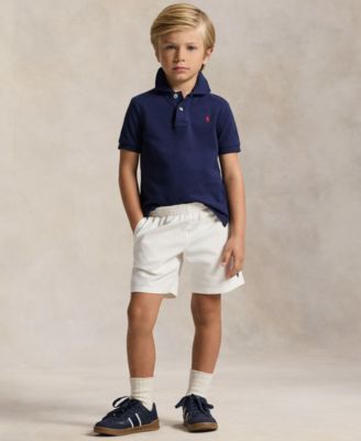 Toddler and Little Boys Stretch Cotton Twill Short