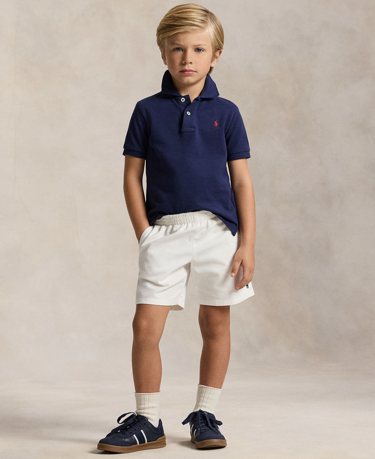 Polo Ralph Lauren Toddler and Little Boys Stretch Cotton Twill Short