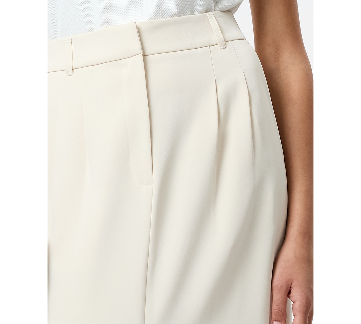 French Connection Women's Harry Suiting Midi Skirt
