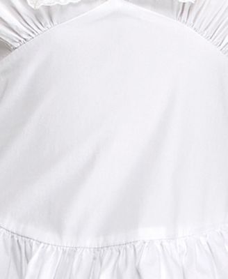 Women's Short Puff-Sleeve Dress