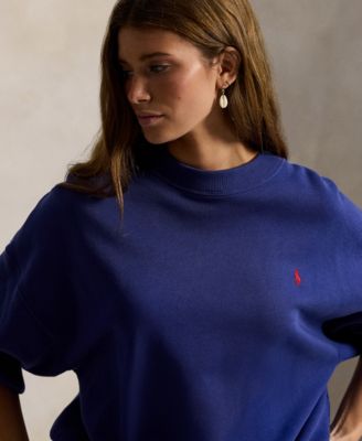 Women's Fleece Crew Neck Sweatshirt