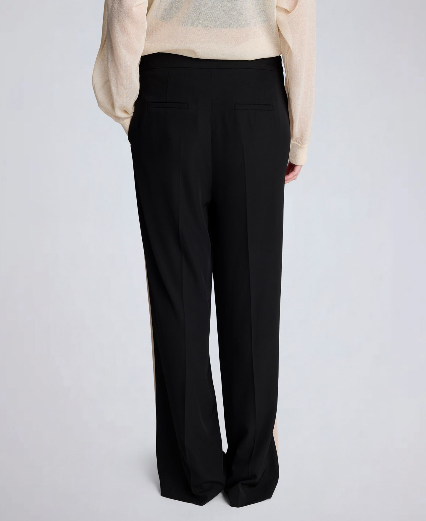 Женские брюки Kenneth Cole High Rise Side Stripe, цвет: Чёрный — фото 5