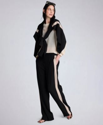 Women's High Rise Side Stripe Pants
