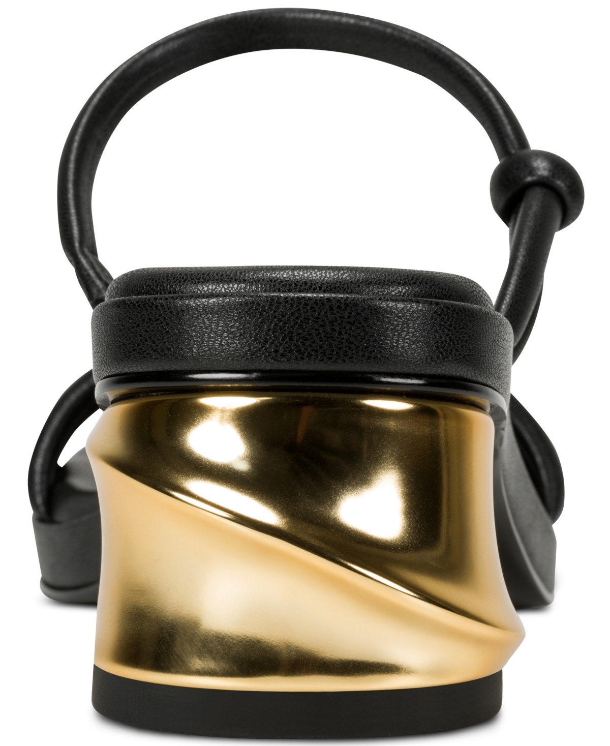 Donna Karan New York Women's Tafeta Multi Band Heeled Sandals