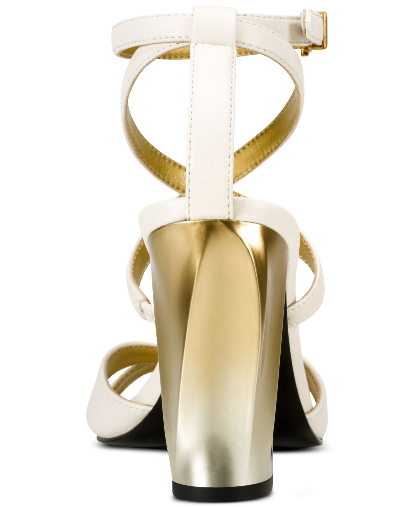 Женские сандалии Donna Karan New York Brooklyn Strappy Dress Sandals, цвет: Слоновая кость — фото 3