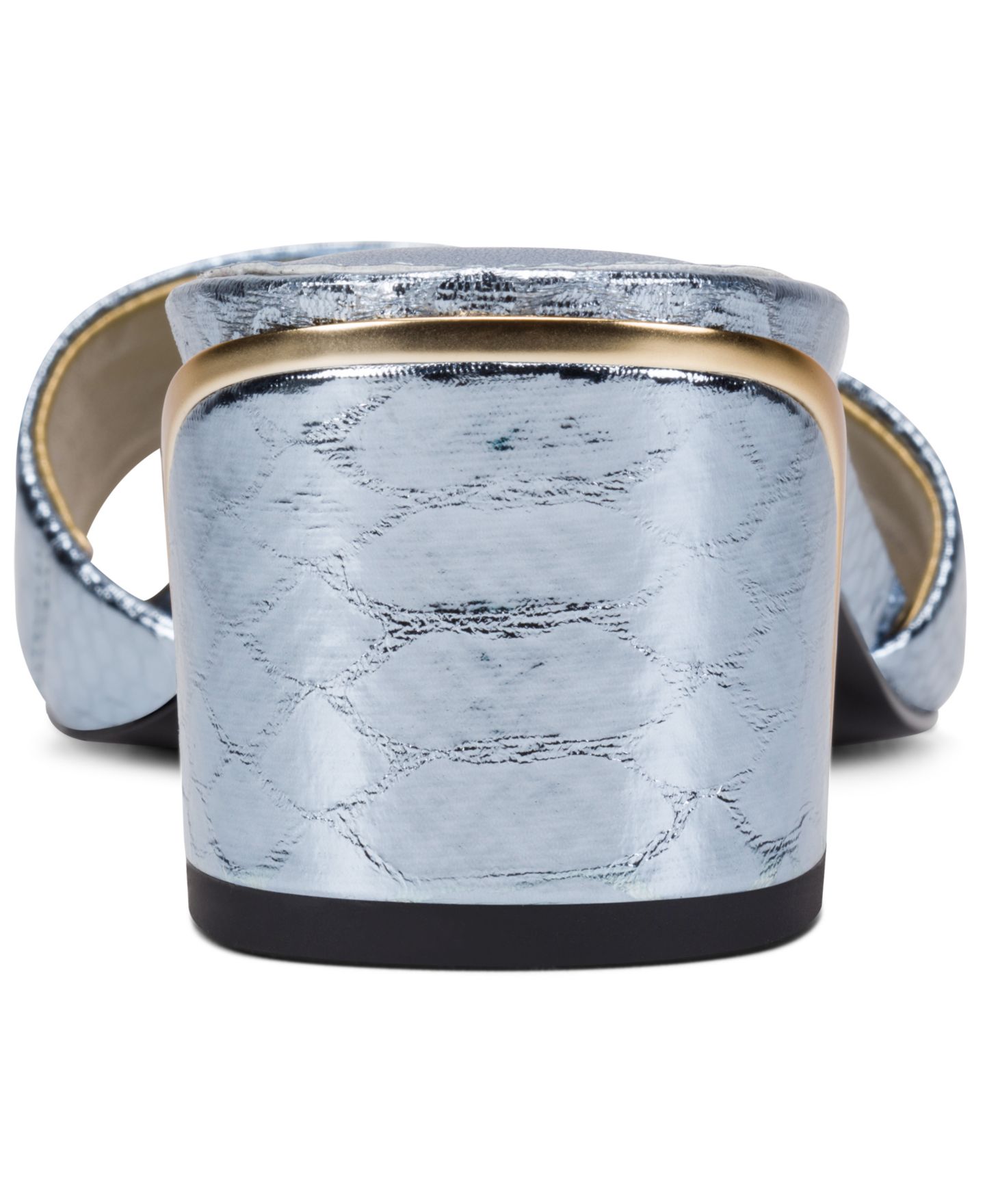 Женские сандалии Donna Karan New York Sangria Heeled Dress Sandals, цвет: Celeste — фото 3