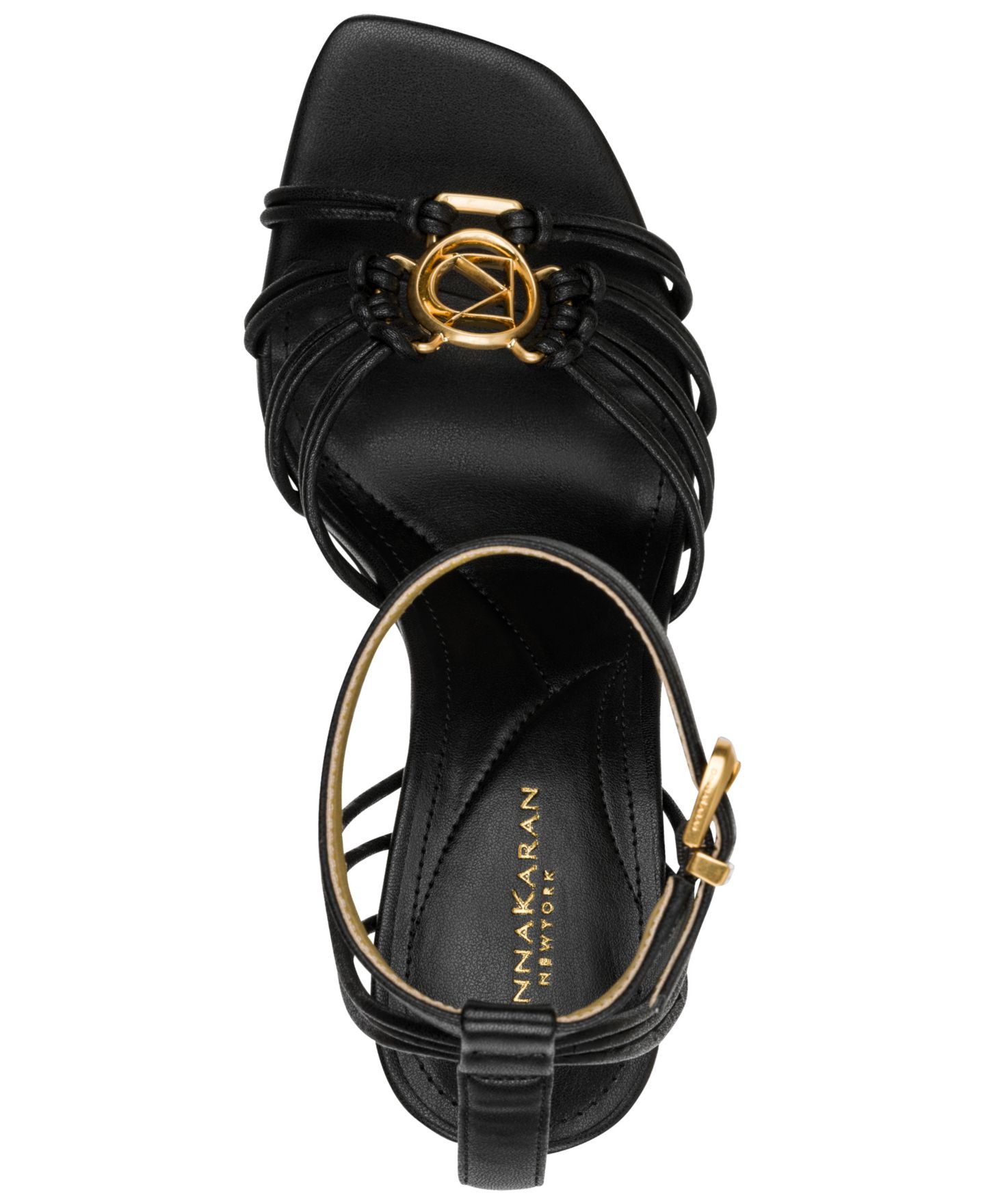 Женские сандалии Donna Karan New York Brielle Strappy Dress Sandals, цвет: Чёрный — фото 4