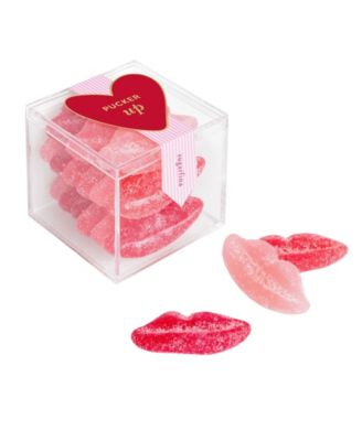 Valentine's Day Pucker Up Sugar Lips Candy Cube Kit, 3-Pc.