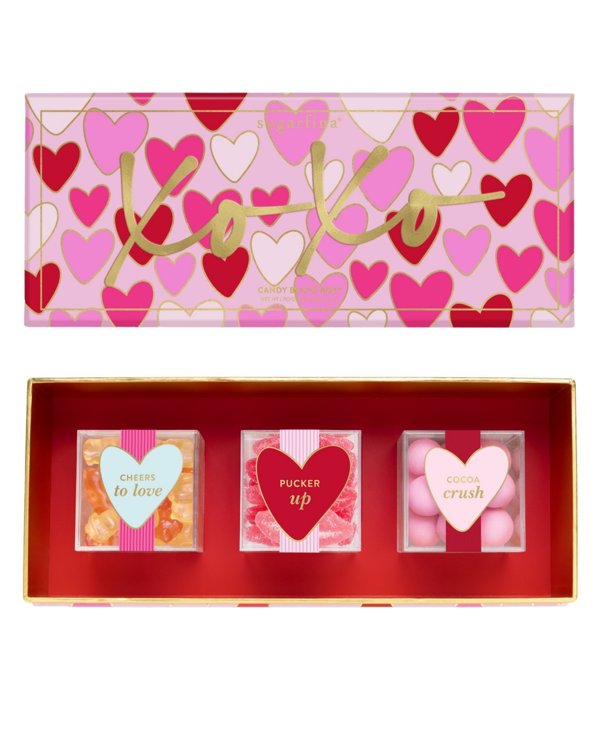 Sugarfina Valentine's Day Say It with Sweets Candy Bundle, 2 Pieces
