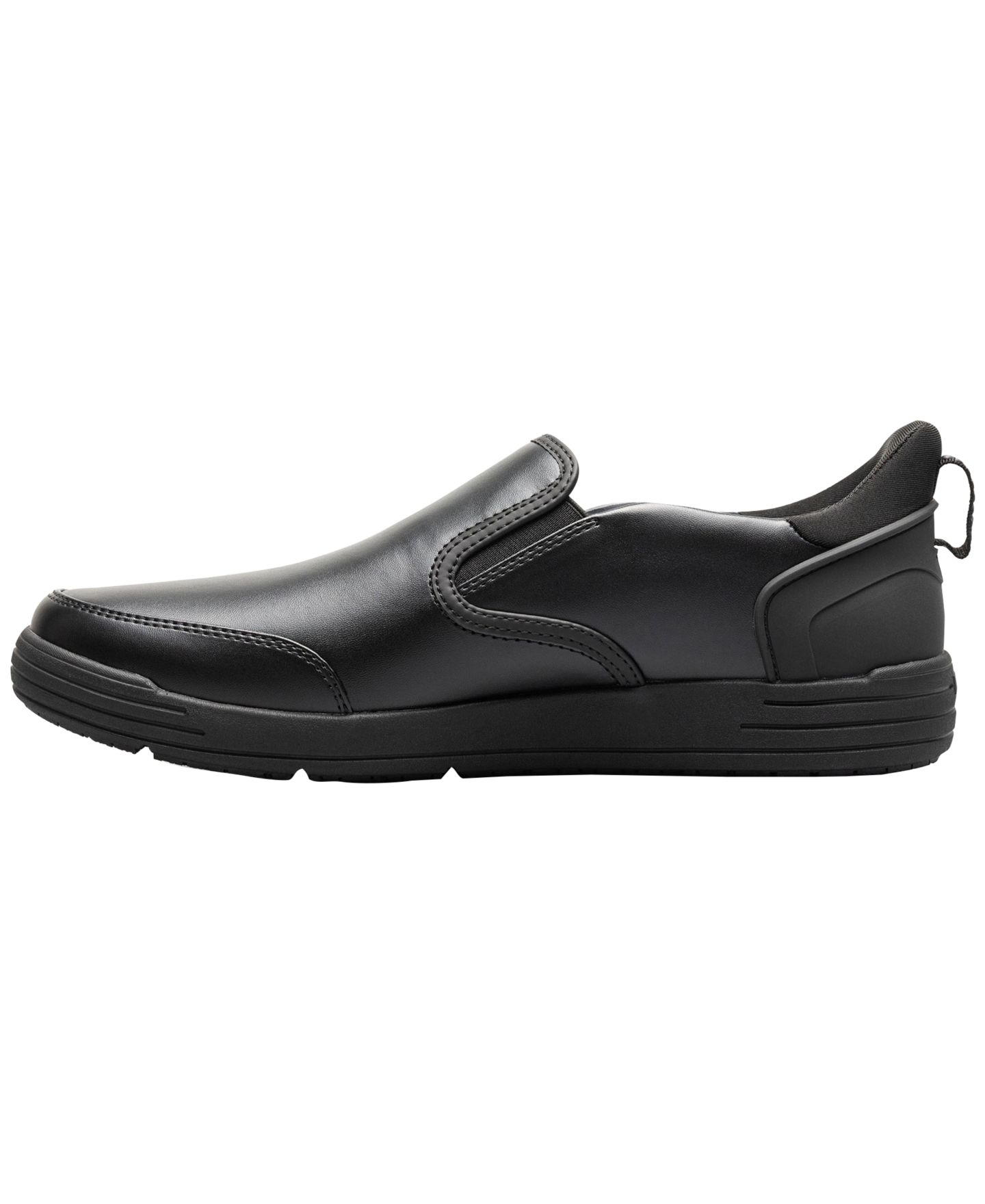 Мужские туфли Nunn Bush Kore City Walk Work Slip-On, цвет: Чёрный — фото 7