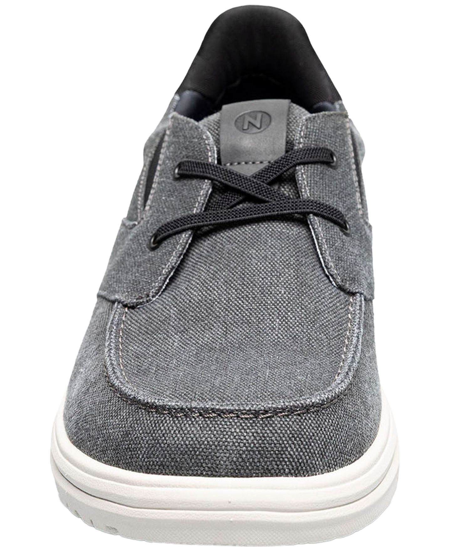 Мужские туфли Nunn Bush Brew City Moc-Toe Oxford, цвет: Чёрный разноцветный — фото 6