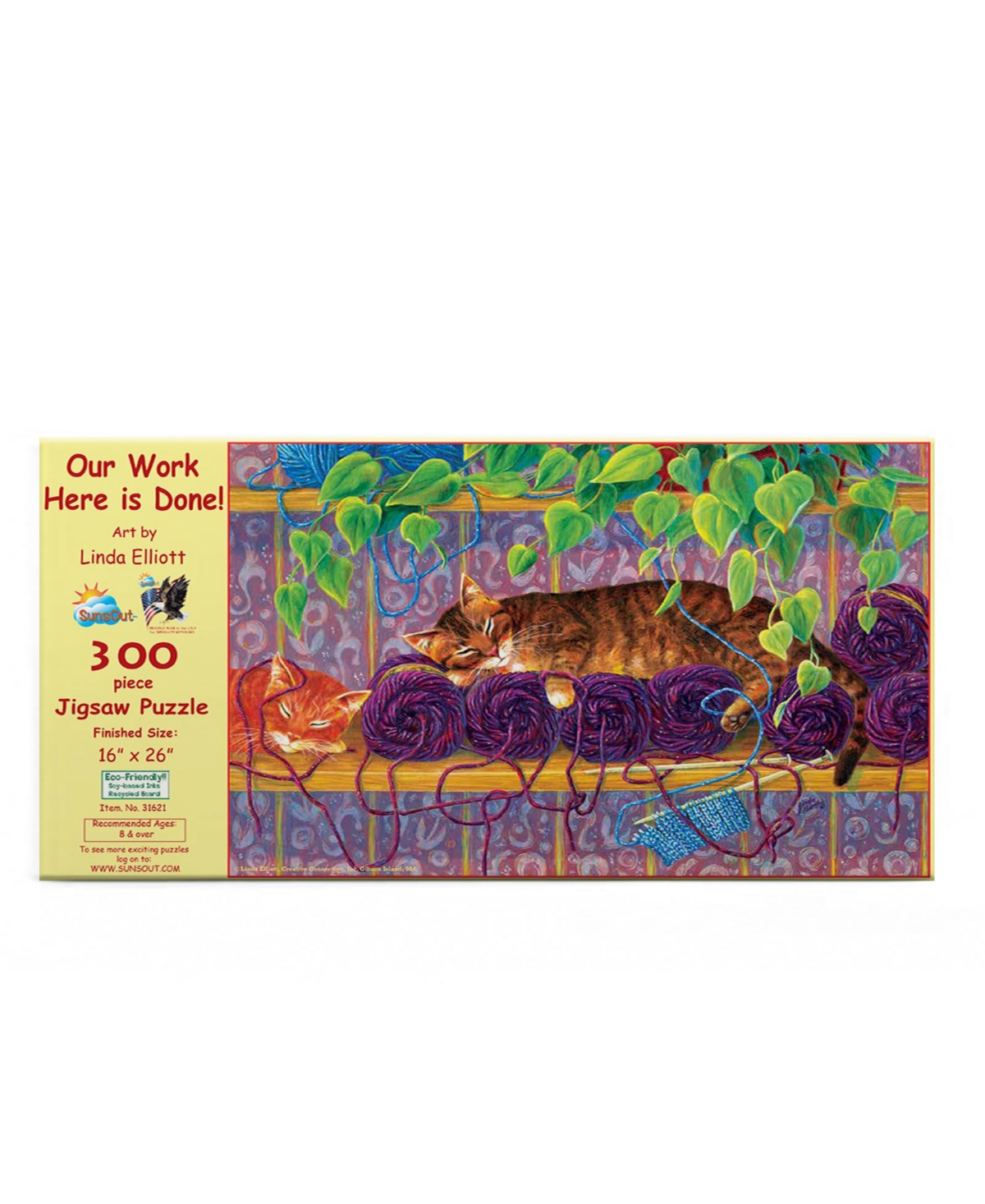 SunsOut Our Work is Done Here 300 piece Jigsaw Puzzle for Adults
