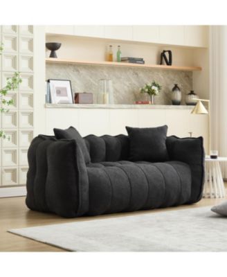 Soft Beanbag Chair - High Resilience Foam Core