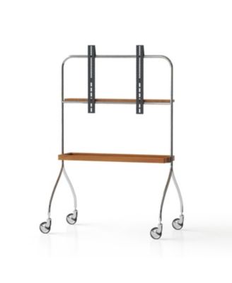 Antique Brown Movable TV Stand