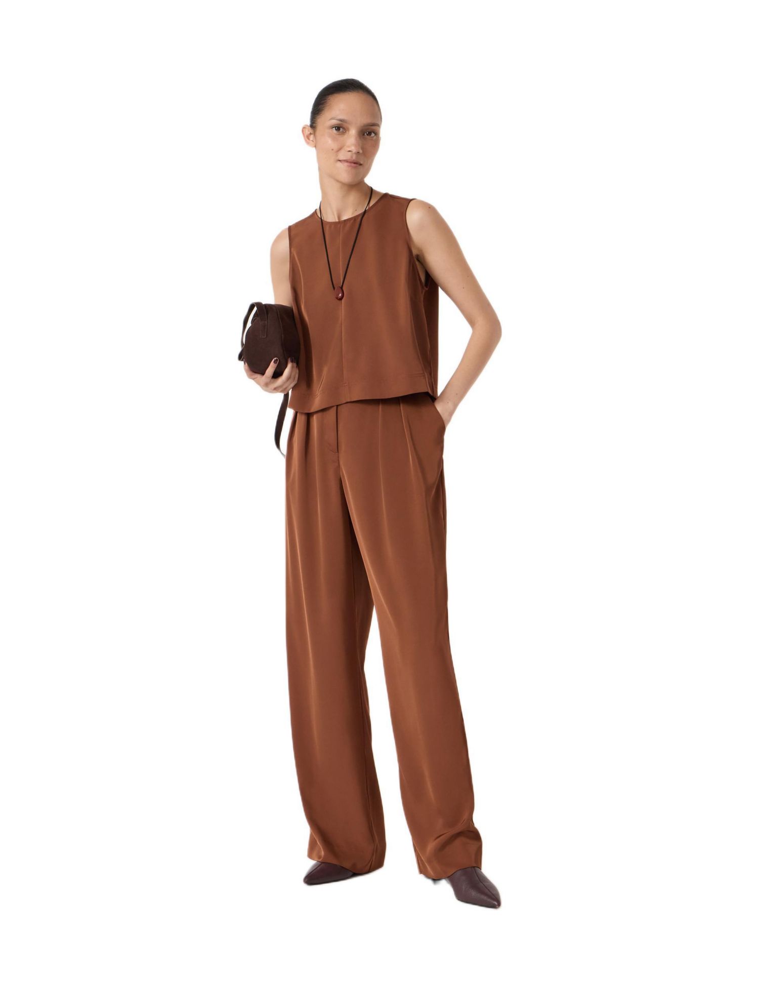 Women's Vera Satin Shell Top