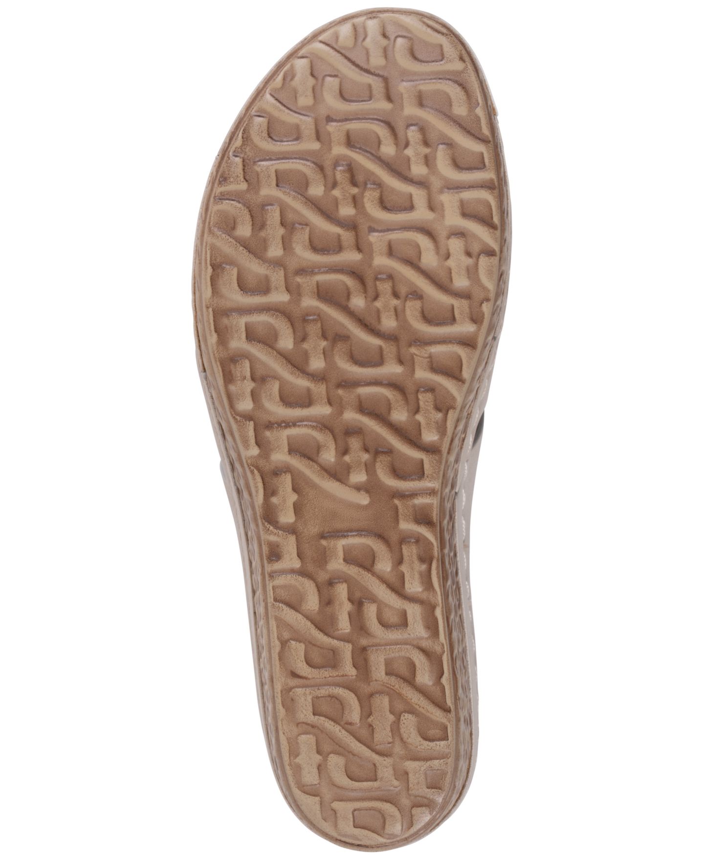 Женские сандалии GC Shoes Monte Embellished Wedge, цвет: Бежевый — фото 5