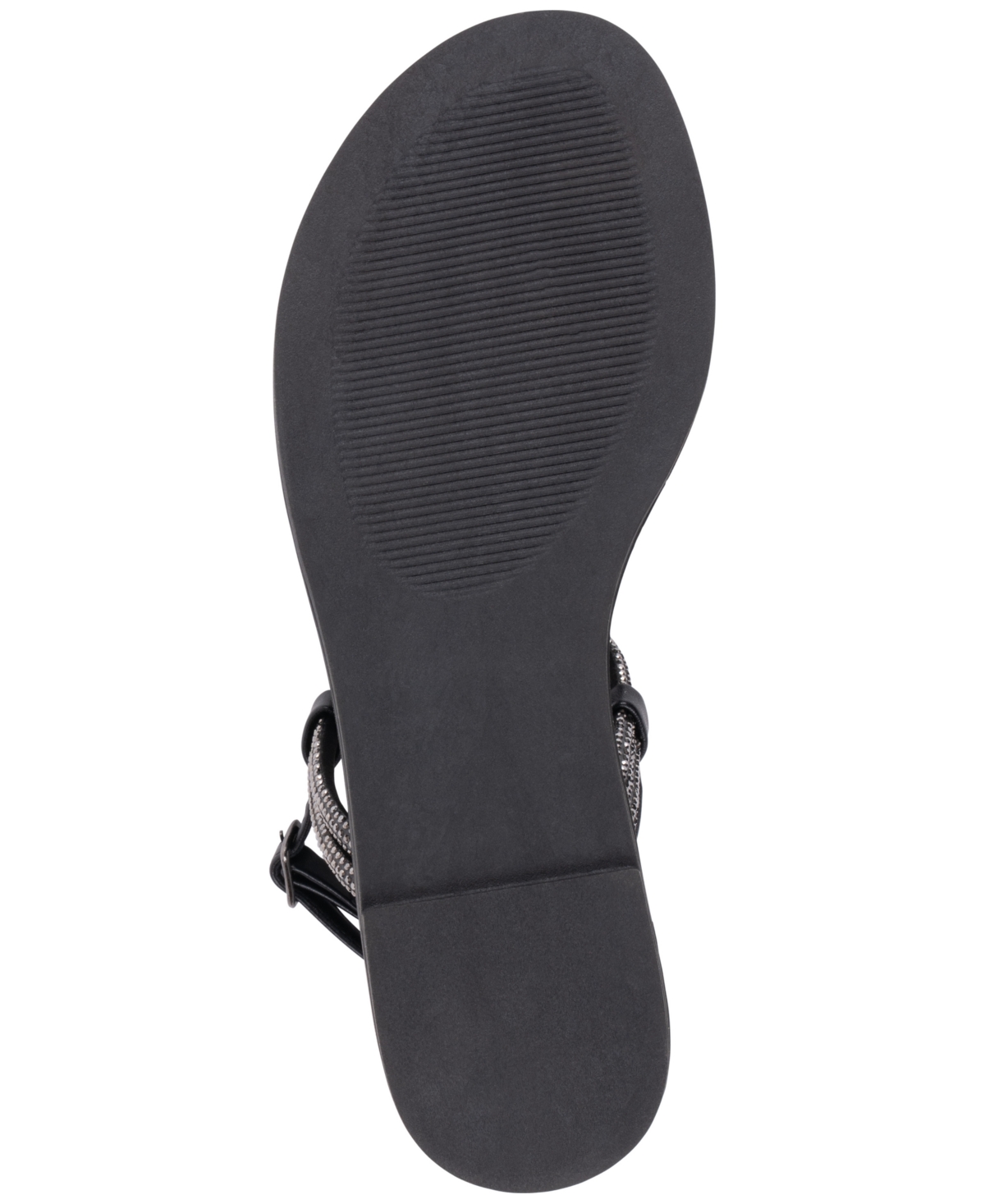 Gc Shoes Women's Embellished Buckle Flat Sandals