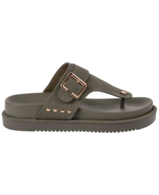 Women's Serene Buckle Thong Footbed Sandals