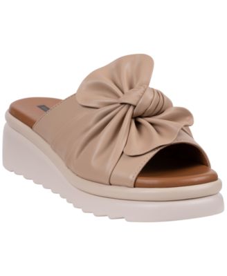 Women's Harlow Bow Wedge Sandals