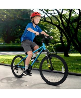 Kids Mountain Bike with Suspension Fork Six Speed Drivetrain and Dual V Brakes