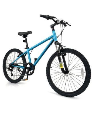 Kids Mountain Bike with Suspension Fork Six Speed Drivetrain and Dual V Brakes