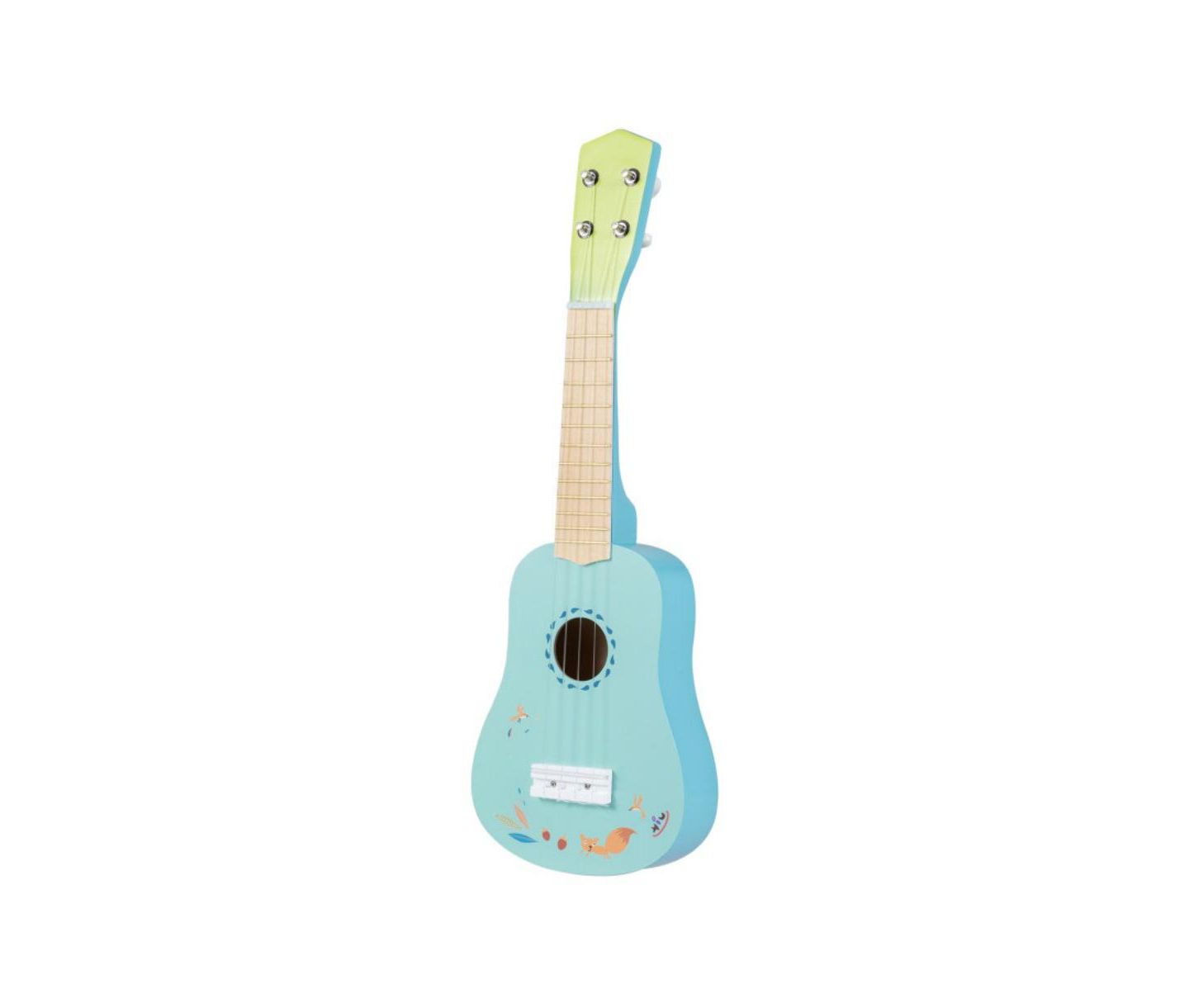 Детская игрушка HONGGE Kids Beginner Ukulele with Nylon Strings, 1-Piece Musical Toy, Ages 3+, цвет: Синий — фото 1