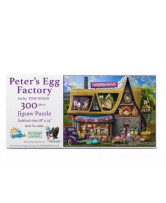 Peter's Egg Factory 300 piece Jigsaw Puzzle for Adults Easter