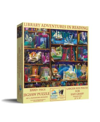 Library Adventures in Reading 1000 piece Jigsaw Puzzle for Adults Large Pieces