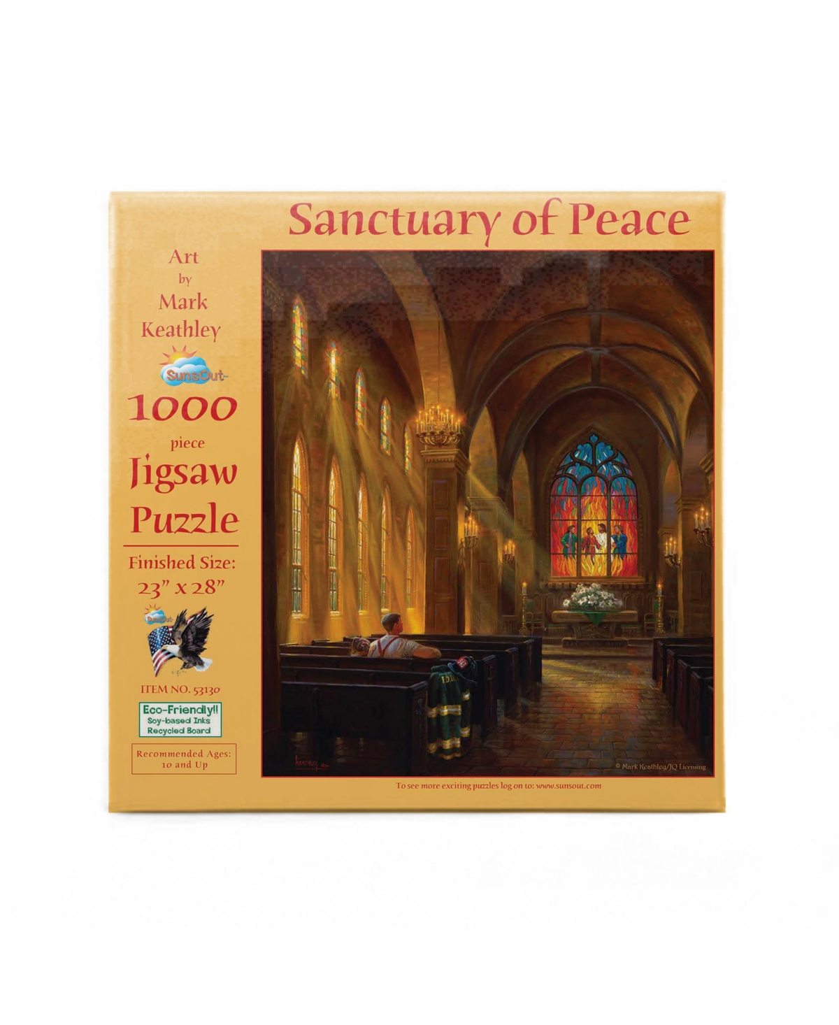 SunsOut Sanctuary of Peace 1000 piece Jigsaw Puzzle for Adults