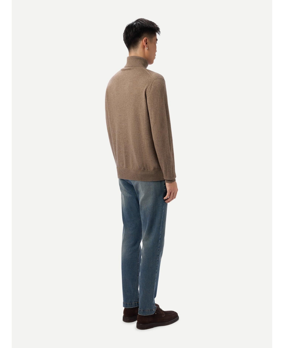 Gobi Cashmere Men's Timeless Turtleneck Sweater