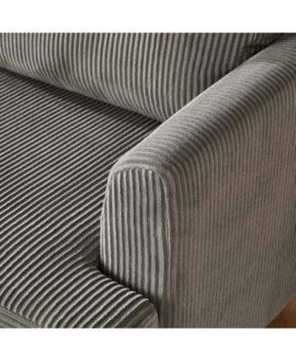 Corduroy 6-Seater Modular Sectional Sofa