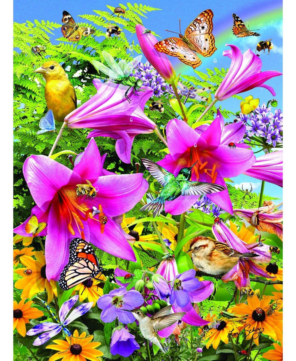 SunsOut The Pollinators 500 piece Jigsaw Puzzle for Adults