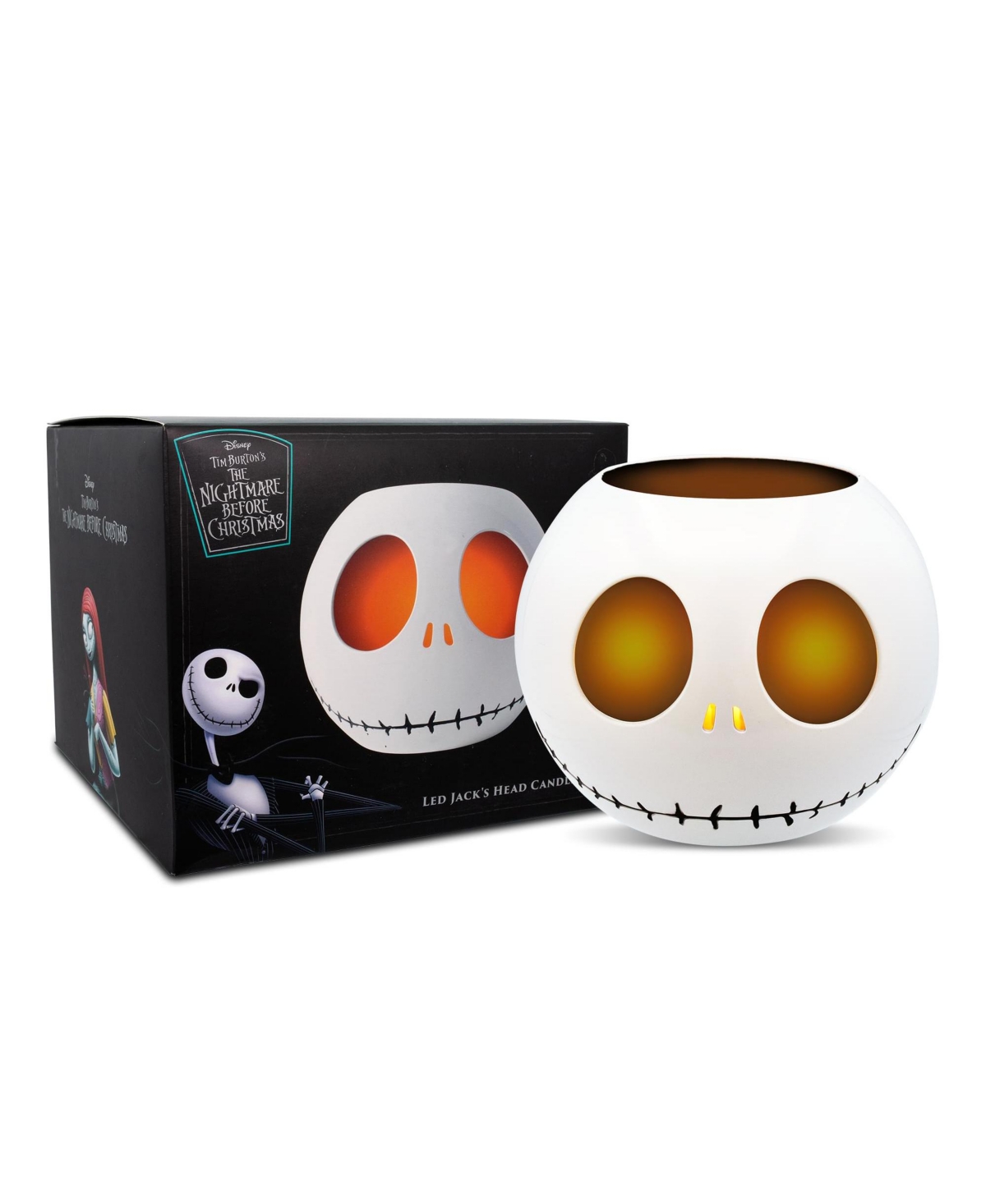 Ukonic Disney The Nightmare Before Christmas Jack Led Flickering Flameless Candle
