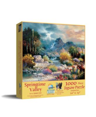 Springtime Valley 1000 piece Jigsaw Puzzle for Adults