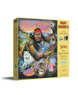 Many Journeys 500 piece Jigsaw Puzzle for Adults