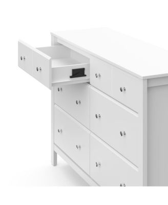 Horizon 6 Drawer Dresser (White) - GREENGUARD Gold Certified