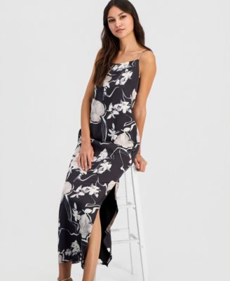 Women's Floral Print Slip Dress