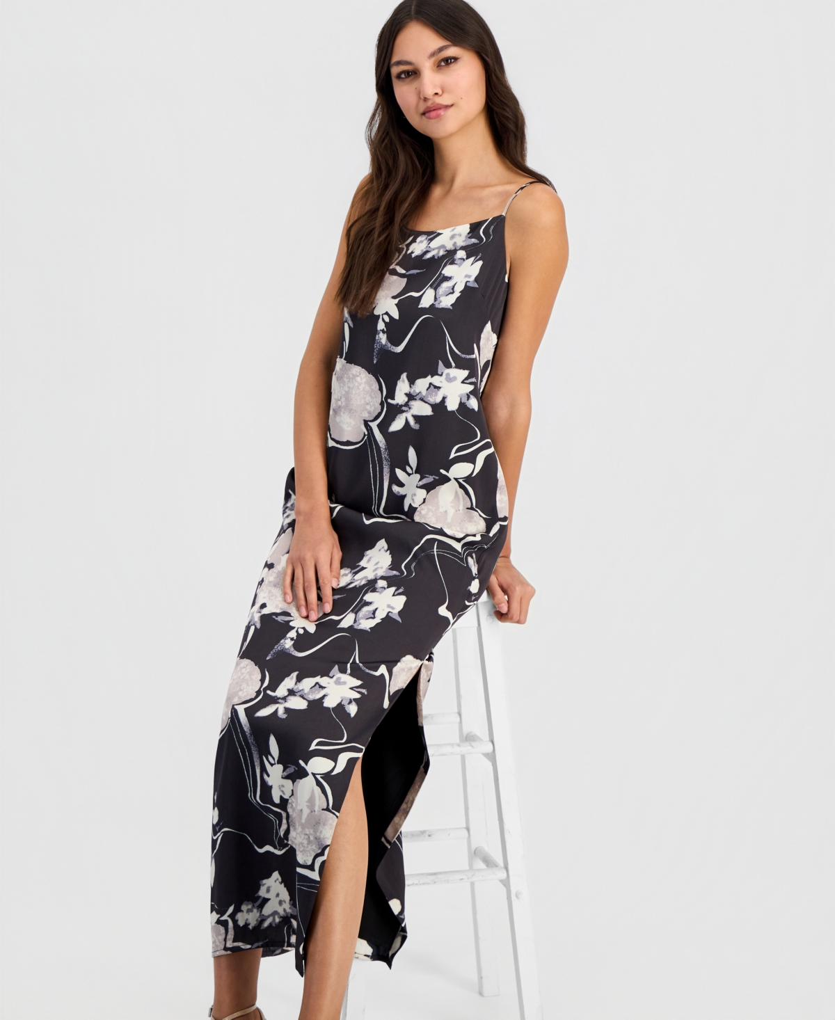 Sam Edelman Women's Floral Print Slip Dress