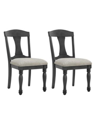 Mid-Century Modern Upholstered Dining Chairs (Set of 2) for Kitchen, Living Room