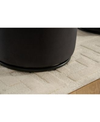 Upholstered Swivel Barrel Dining/Accent Chair