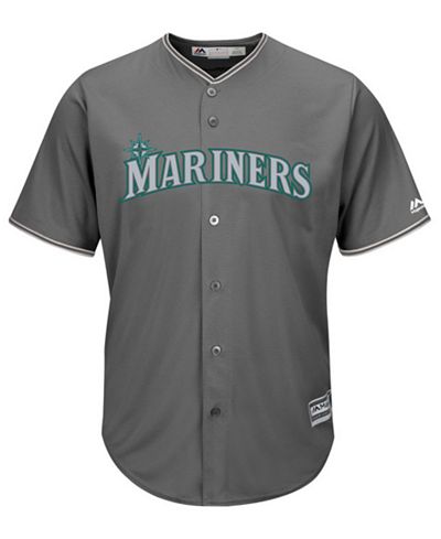 Majestic Men's Seattle Mariners Platinum Cool Base Jersey