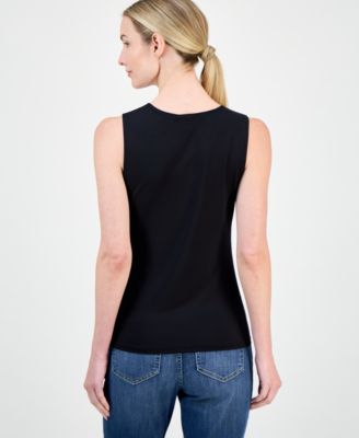 Women's Crewneck Layering Tank Top, Created for Macy's
