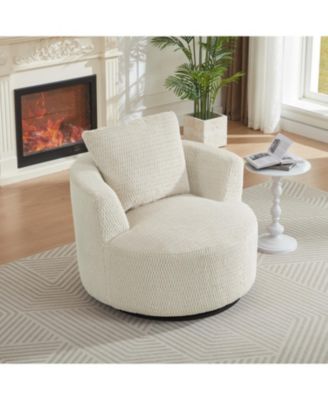 360 Swivel Accent Chair - Modern Comfort for Home & Office