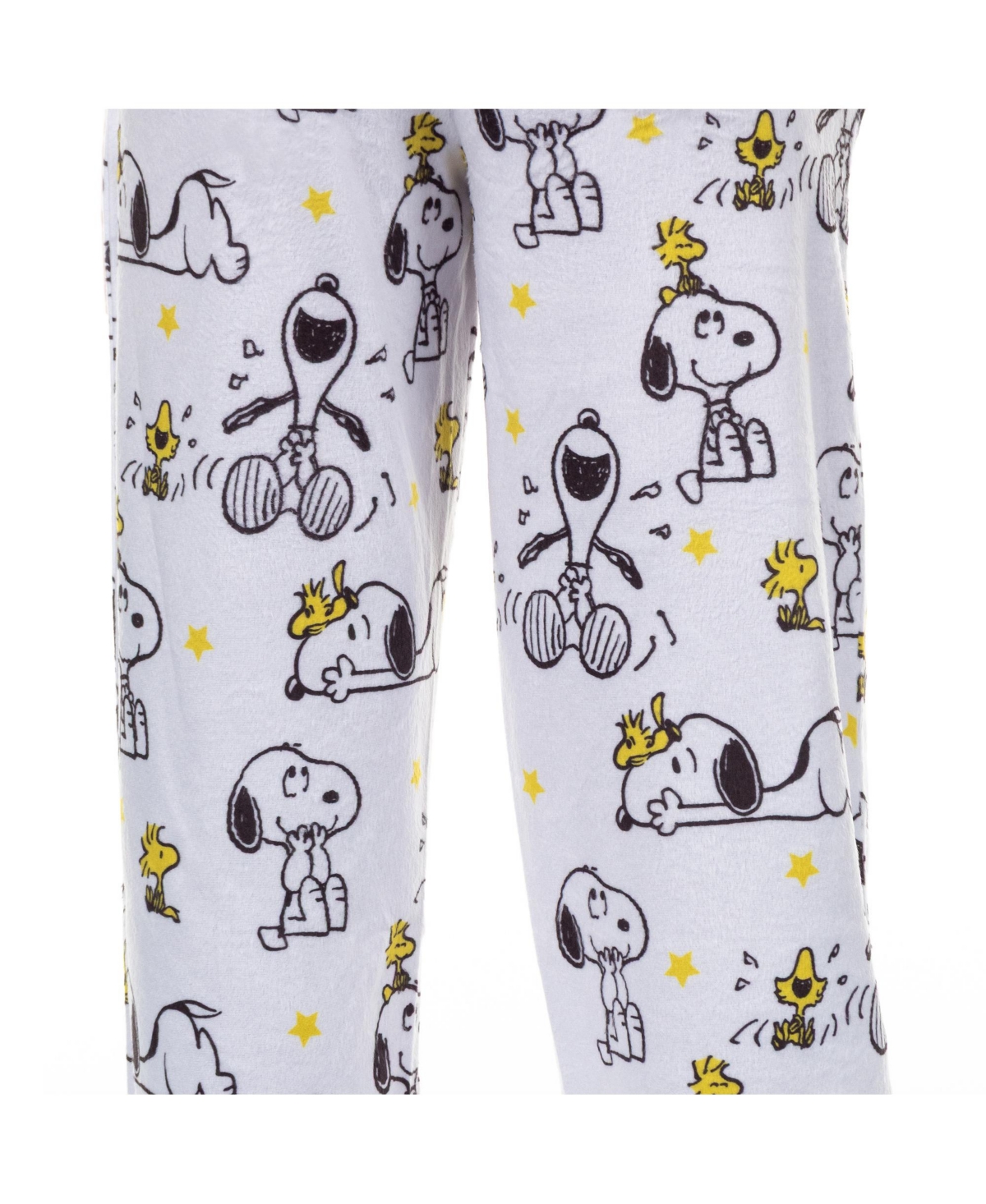 Peanuts Girls Pajama Pants Snoopy and Woodstock Laughing Lounge Pj Bottoms