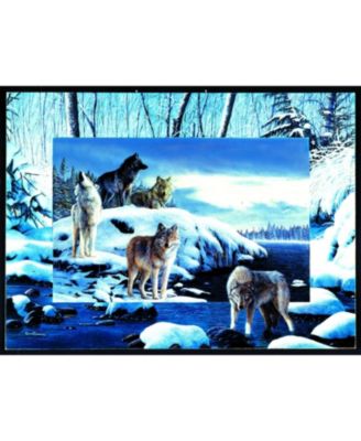 Ice Wolves 1000 piece Jigsaw Puzzle for Adults