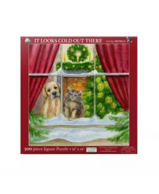It Looks Cold Out There 500 piece Jigsaw Puzzle for Adults Christmas
